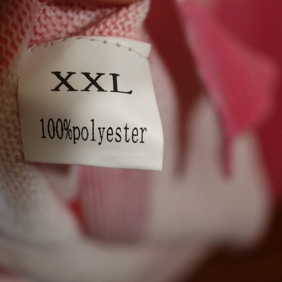 Ombre Colorful Distressed Ombre Cardigan Sweater Lightweight XXL Trendy - Picture 10 of 10